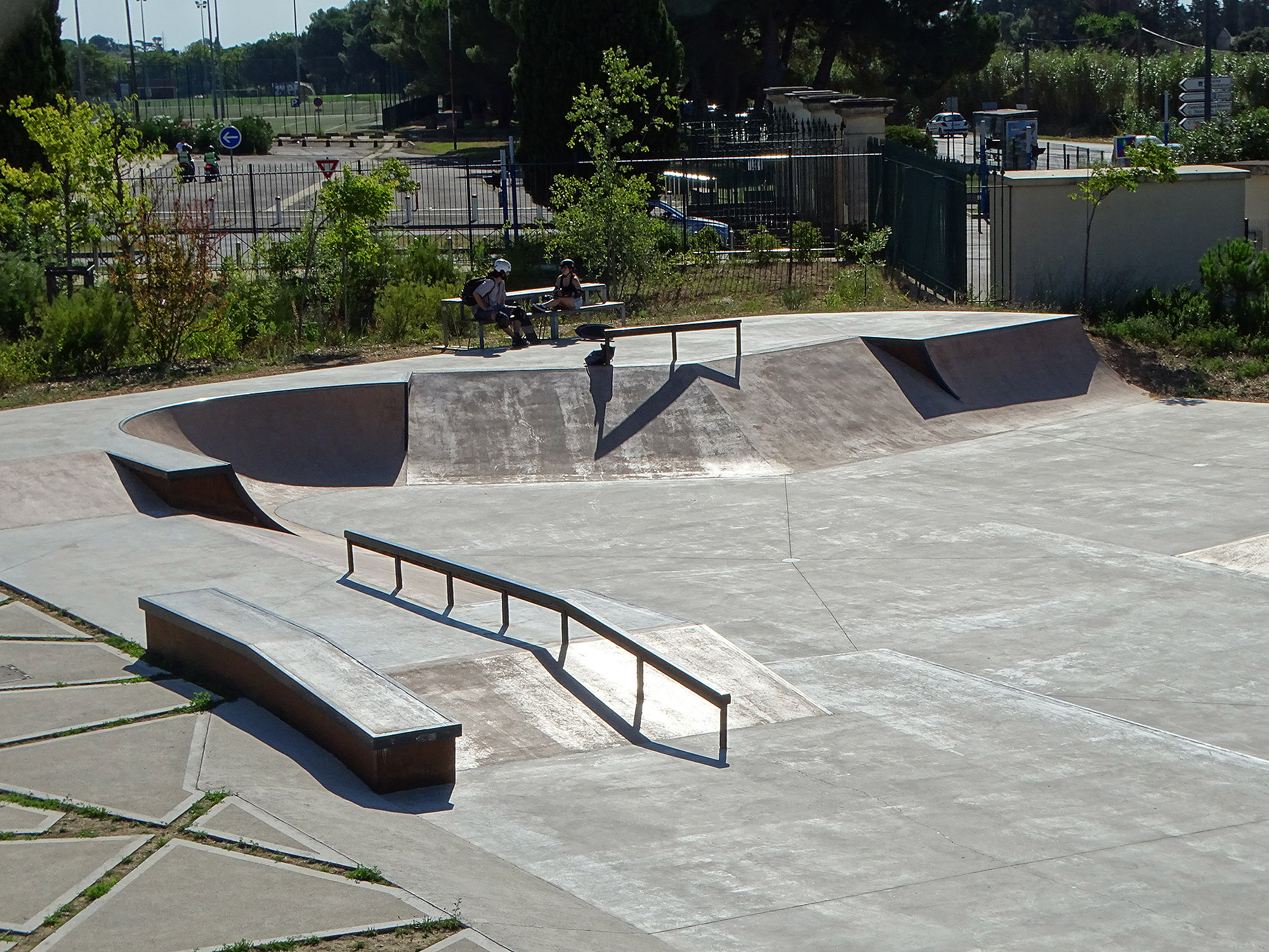 Grammont Street Plaza Montpellier Skate Spot 5/5