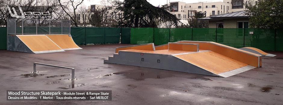 Stade du Parc Skatepark Rueil Malmaison Skate Spot 2/5
