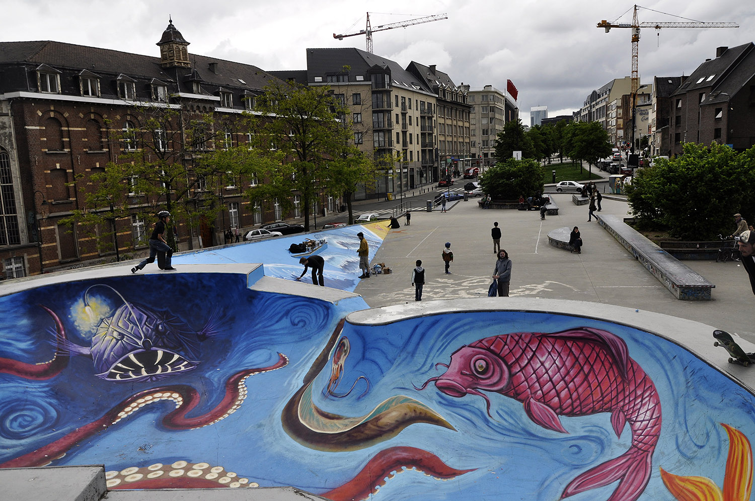 Chapelle Skatepark Bruxelles Skate Spot 5/5