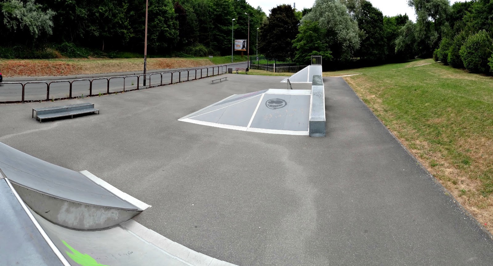 Antony Pajeaud Skatepark Verrières le Buisson Skate Spot 2/5