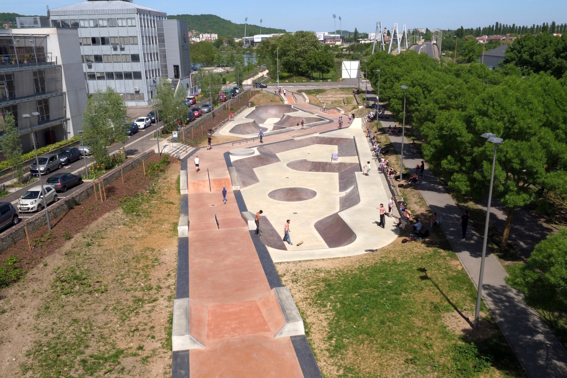 Rives de Meurthe Skatepark Nancy Skate Spot 5/5