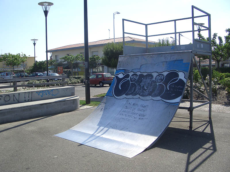 plage Skatepark Biscarrosse Skate Spot 2/5