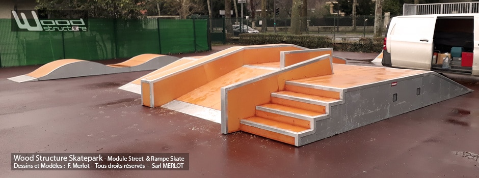 Stade du Parc Skatepark Rueil Malmaison Skate Spot 2/5