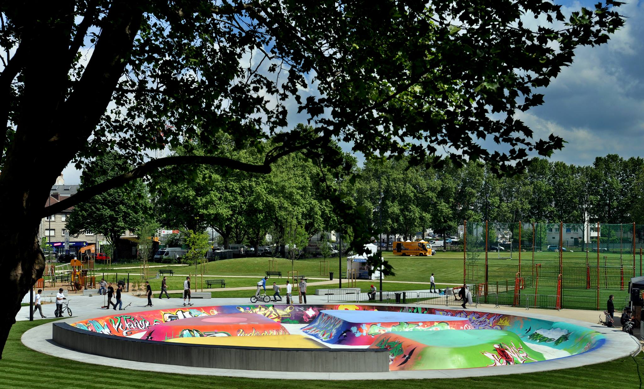 Flowpark Bowl Argenteuil Skate Spot 5/5