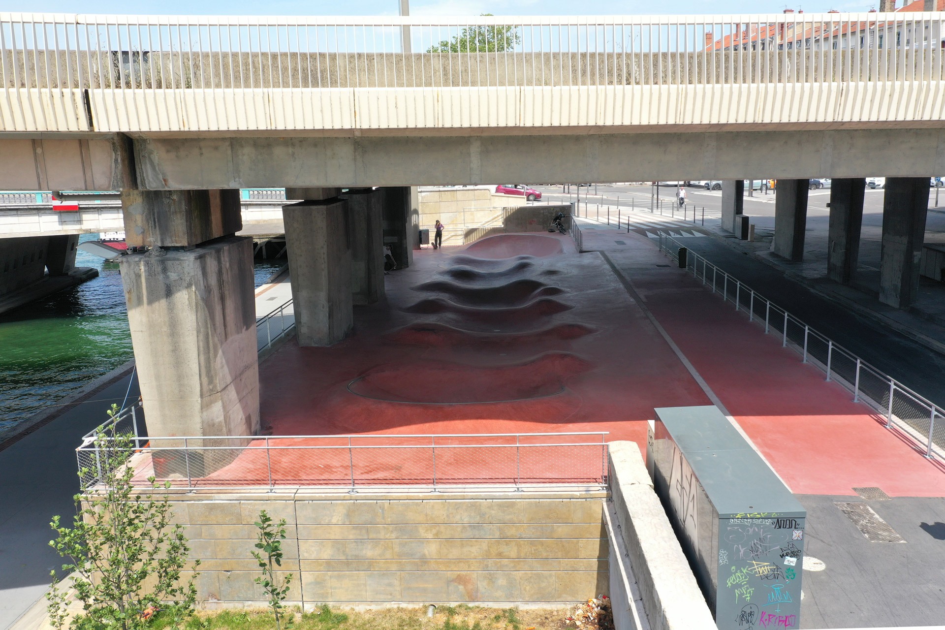 Perrache Skatepark Lyon Skate Spot 4/5