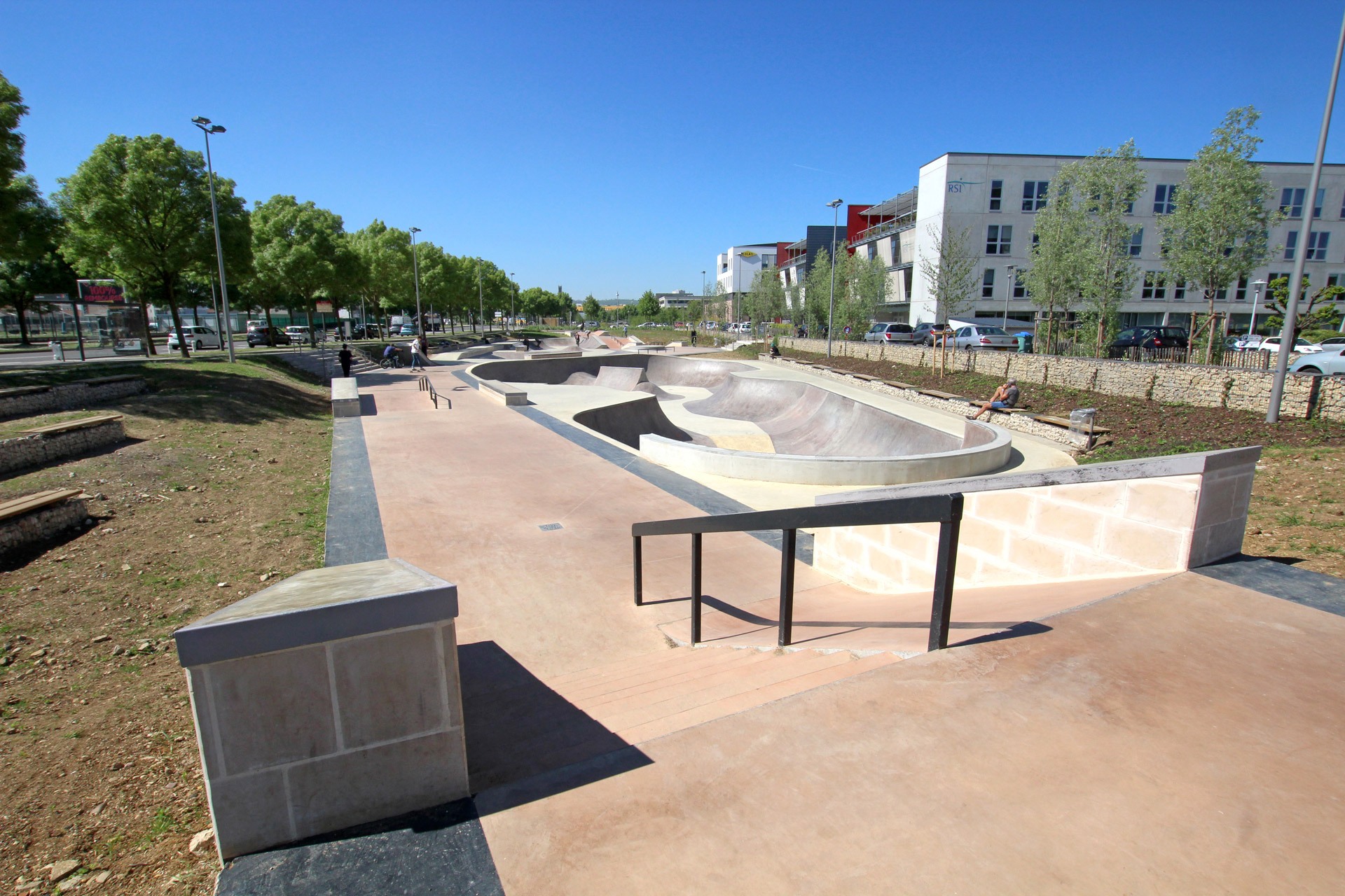 Rives de Meurthe Skatepark Nancy Skate Spot 5/5