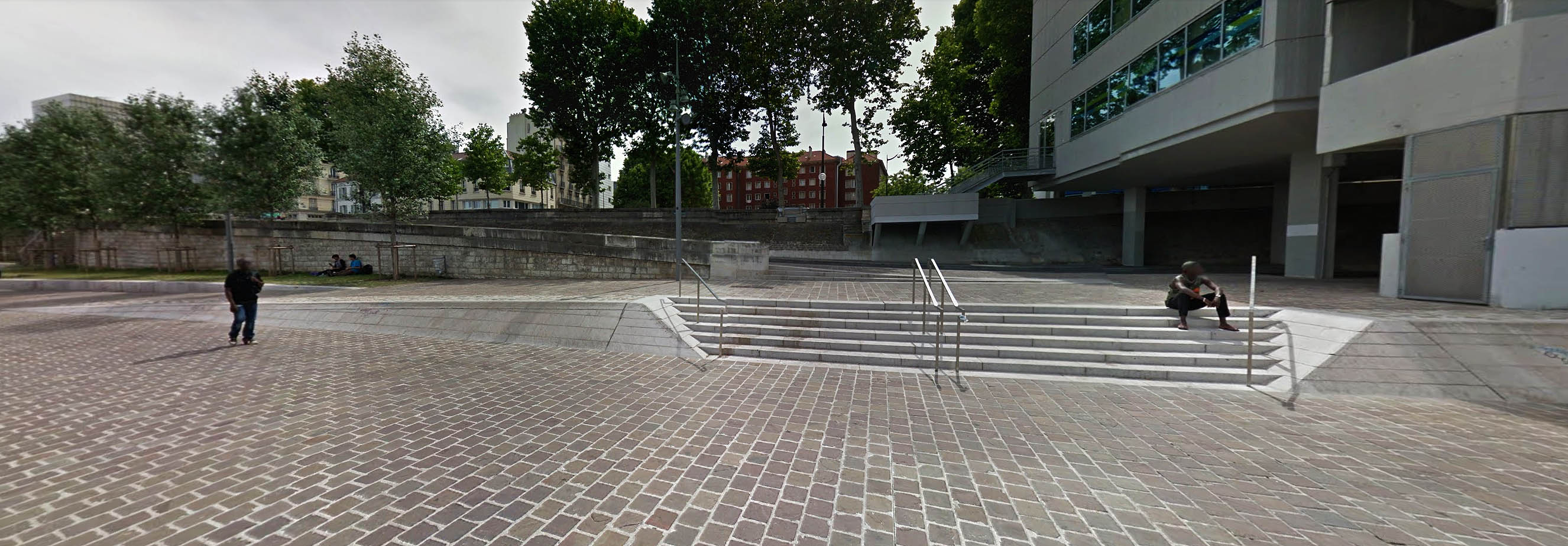 Port de gare d' Austerlitz Spot Street Paris Skate Spot 2/5