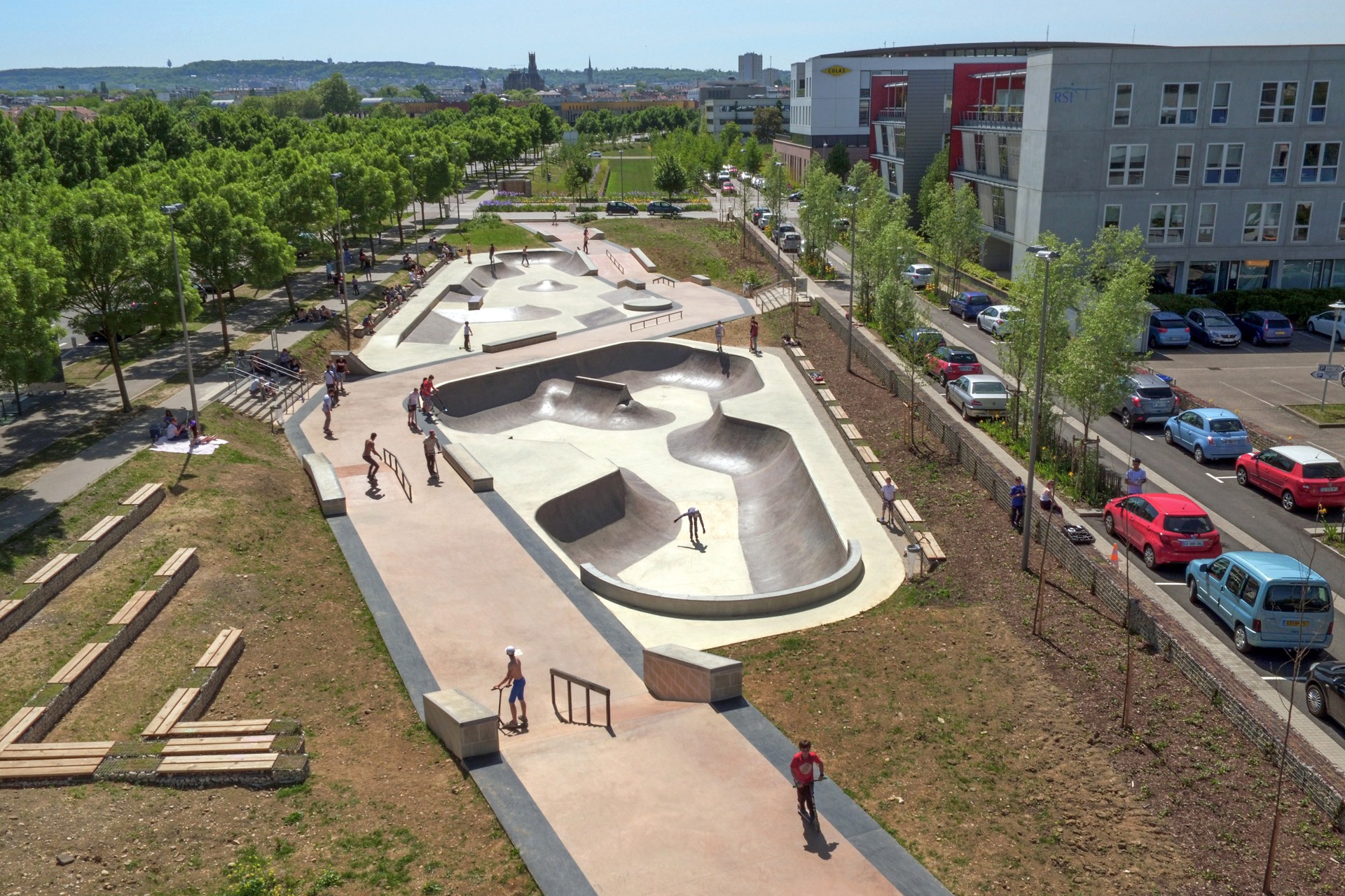 Rives de Meurthe Skatepark Nancy Skate Spot 5/5
