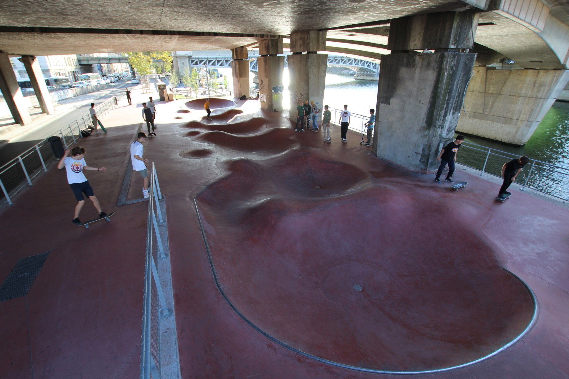 Perrache Skatepark Lyon Skate Spot 4/5
