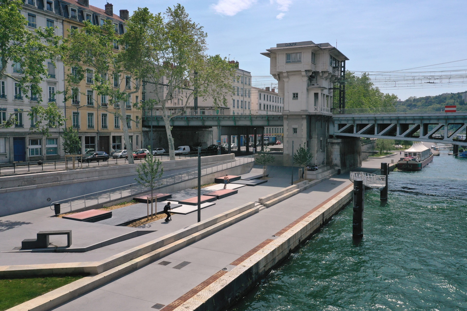 Perrache Skatepark Lyon Skate Spot 4/5