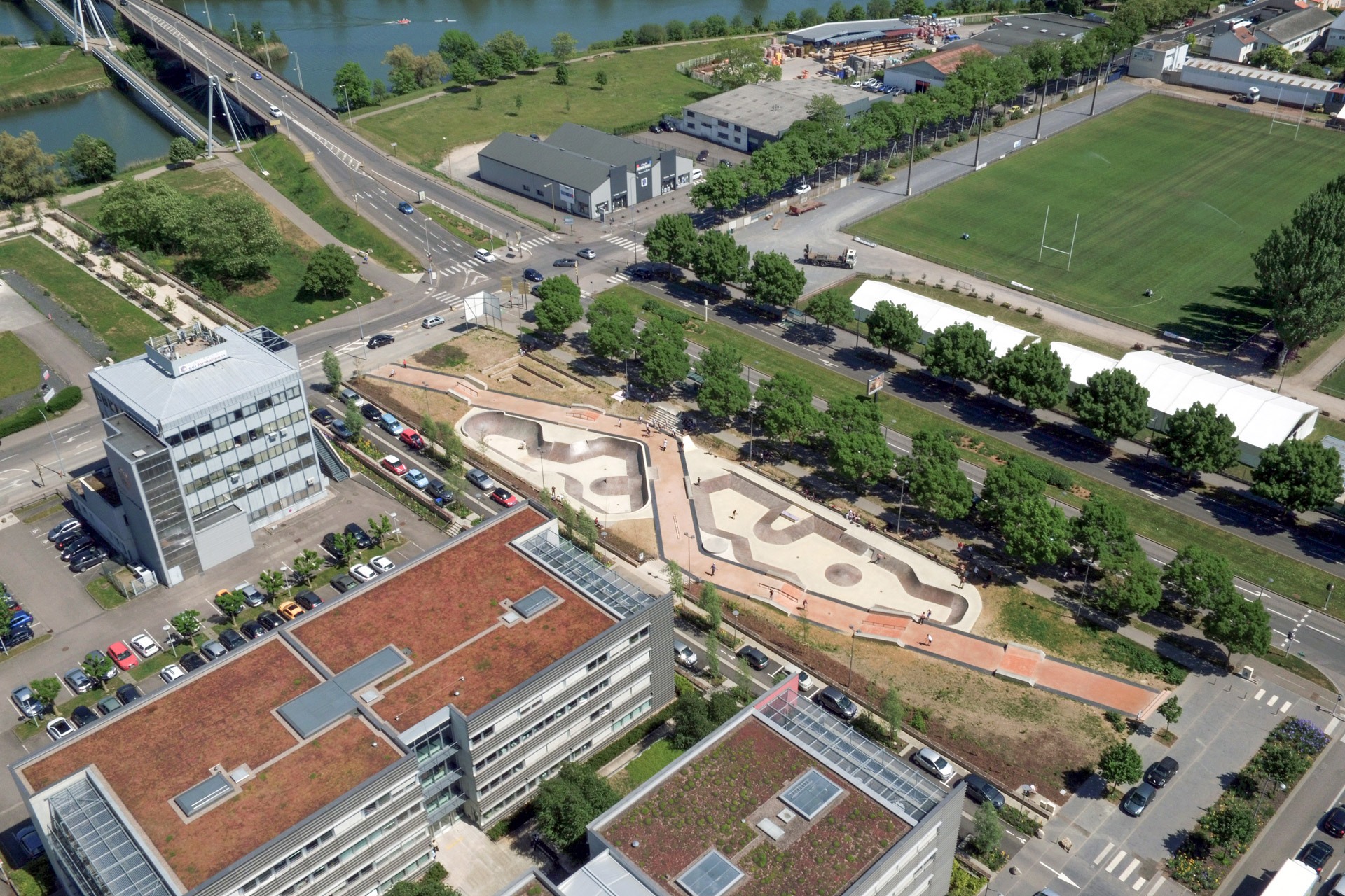 Rives de Meurthe Skatepark Nancy Skate Spot 5/5