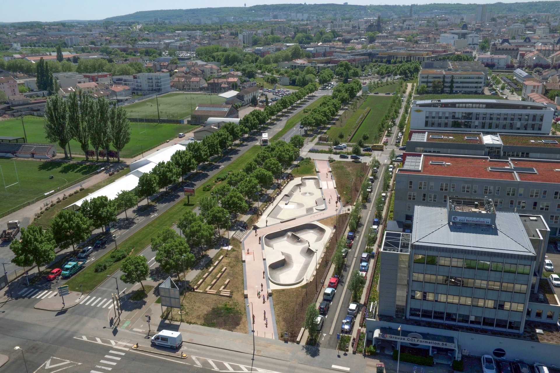 Rives de Meurthe Skatepark Nancy Skate Spot 5/5