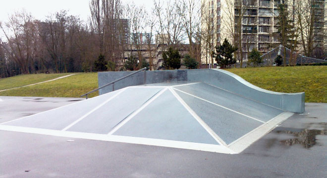 Antony Pajeaud Skatepark Verrières le Buisson Skate Spot 2/5