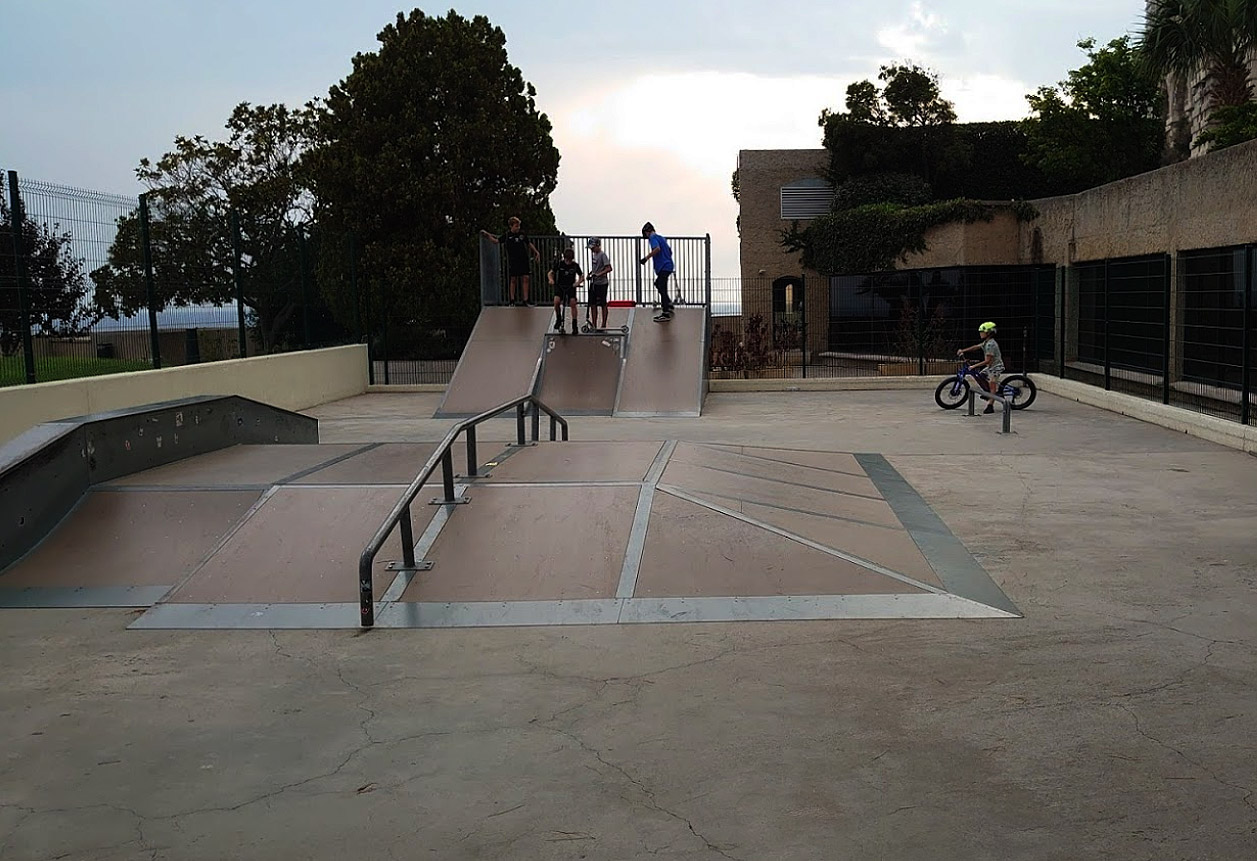 Terrasse Skatepark Monaco Skate Spot 1/5