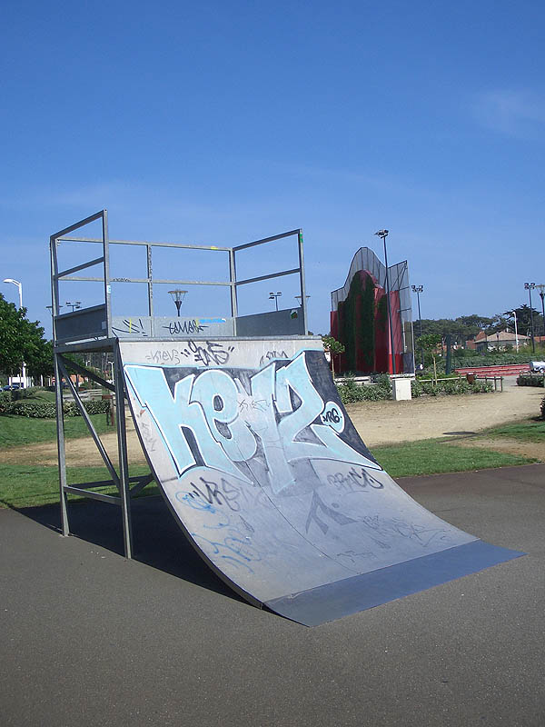 plage Skatepark Biscarrosse Skate Spot 2/5