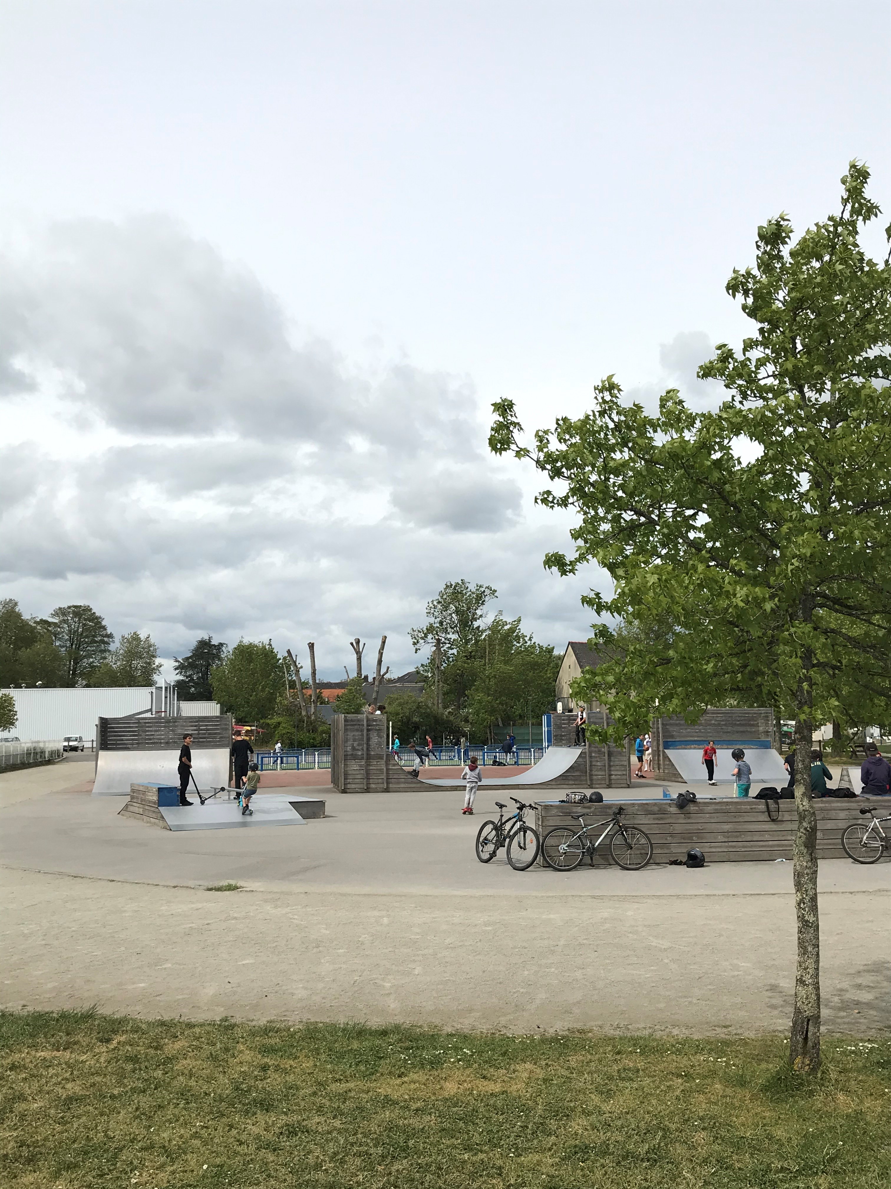 Plan d' eau Skatepark Nort sur Erdre Skate Spot 2/5