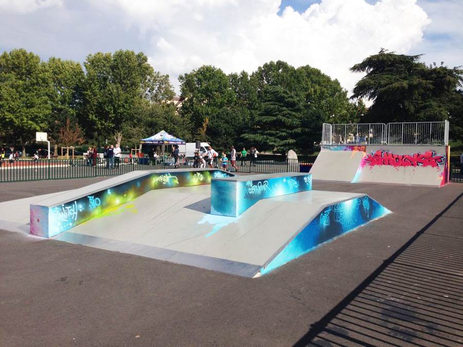 PVC Skatepark Nanterre Skate Spot 2/5