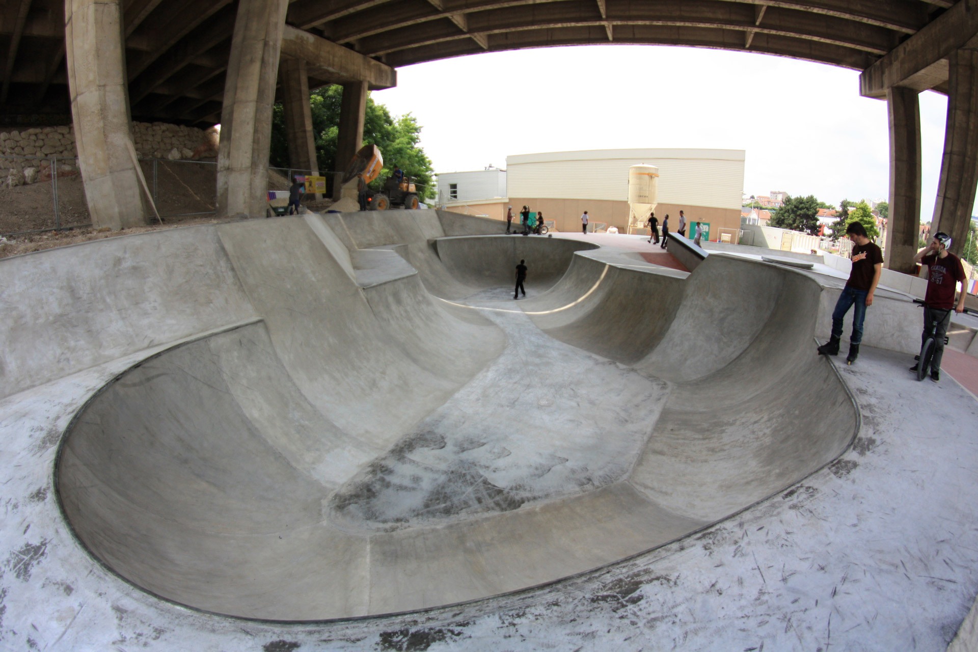 Centre Sportif Raspail Skatepark Arcueil Skate Spot 4/5