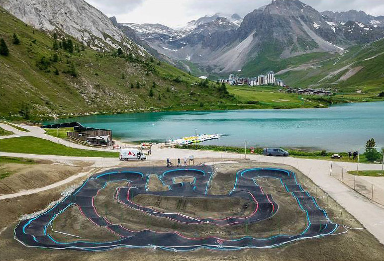 Le Lac Pumptrack Tignes Skate Spot 3/5