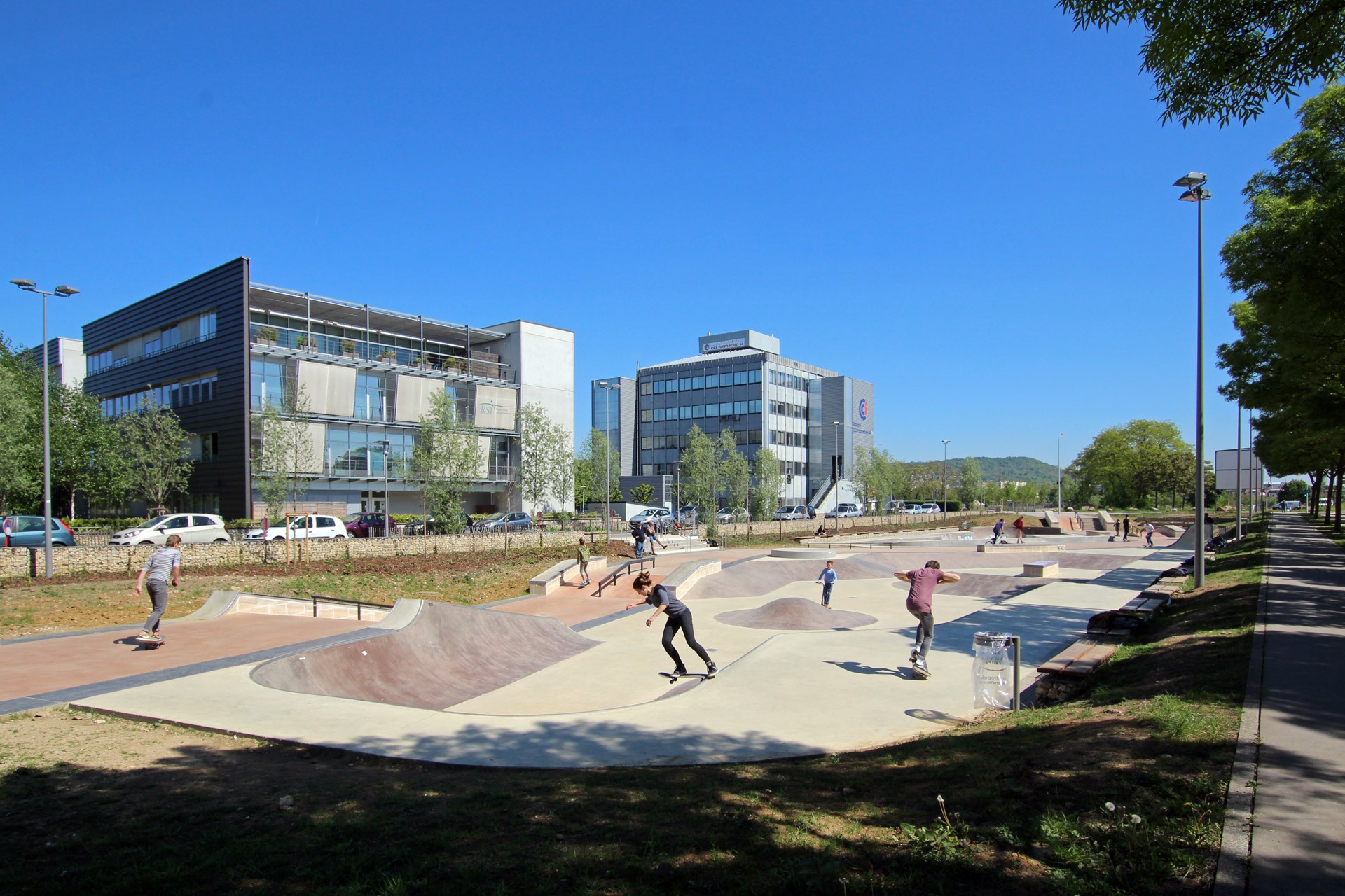 Rives de Meurthe Skatepark Nancy Skate Spot 5/5