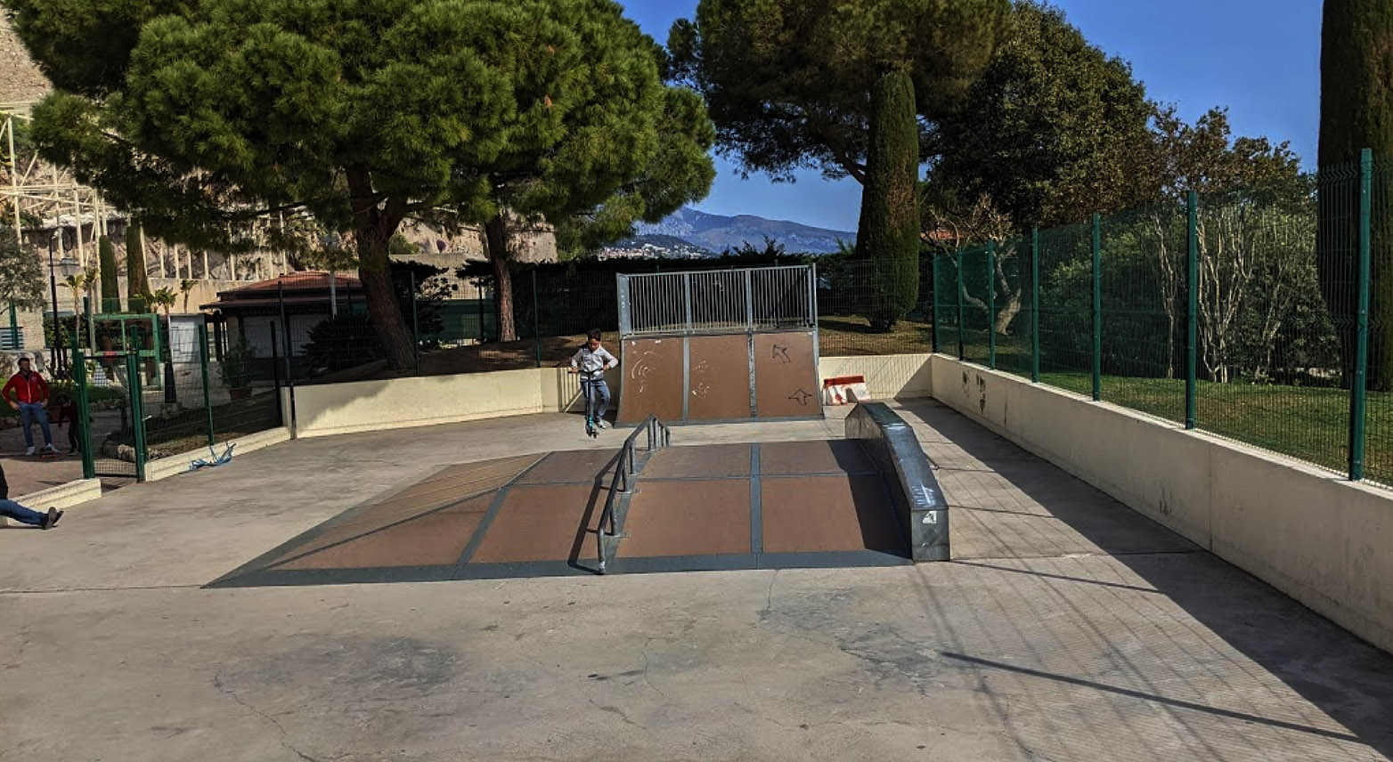 Terrasse Skatepark Monaco Skate Spot 1/5