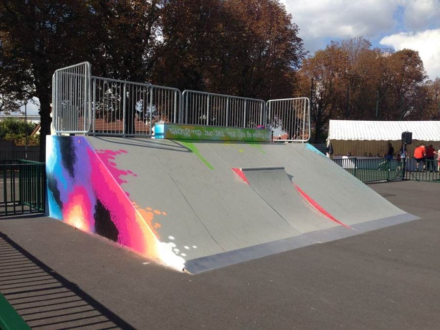 PVC Skatepark Nanterre Skate Spot 2/5