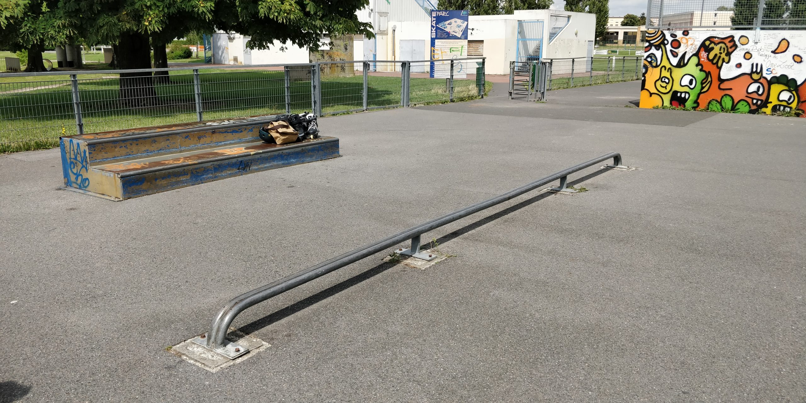 Moulin Neuf Aulnay Skatepark Sevran Skate Spot 3/5