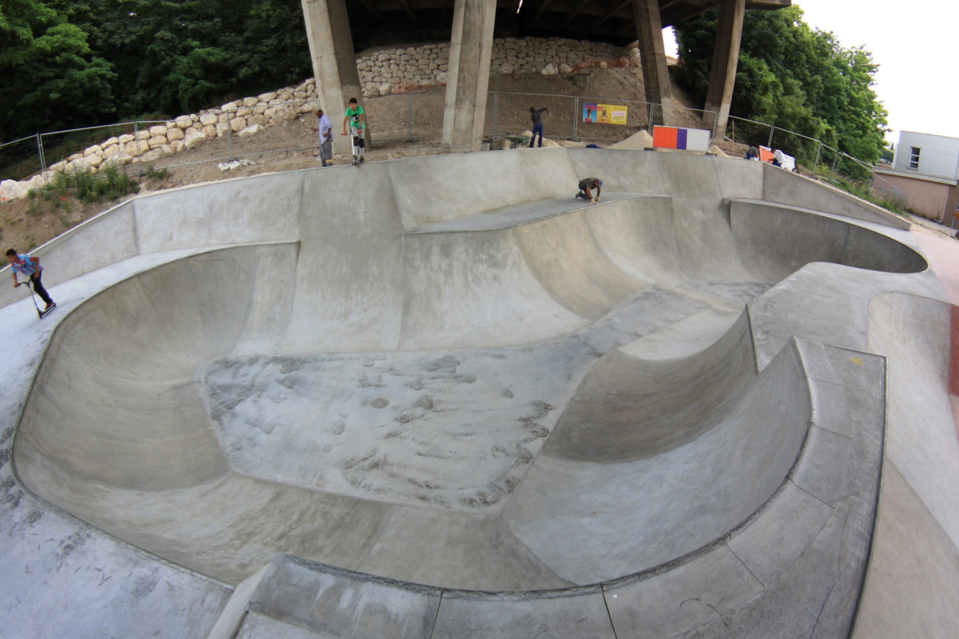 Centre Sportif Raspail Skatepark Arcueil Skate Spot 4/5