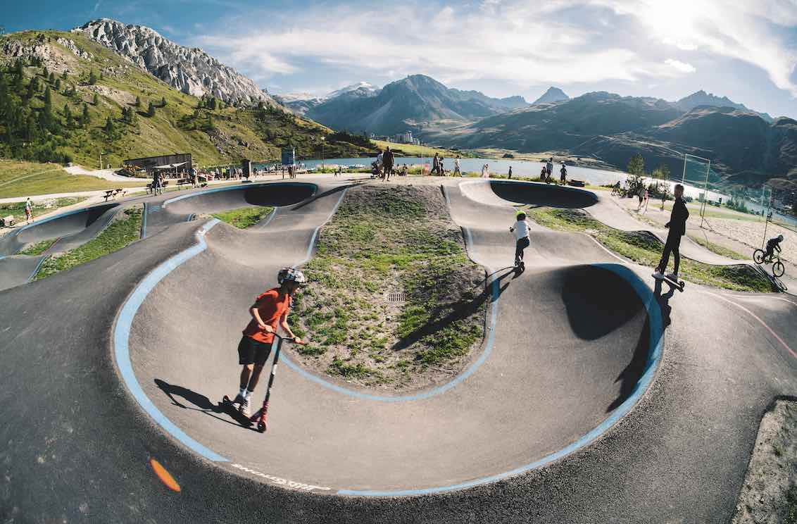 Le Lac Pumptrack Tignes Skate Spot 3/5