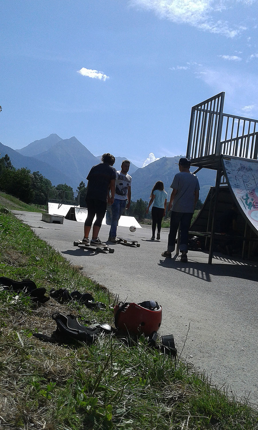 Base de loisirs d'Agos Skatepark Vielle Aure Skate Spot 2/5