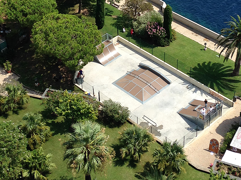 Terrasse Skatepark Monaco Skate Spot 1/5