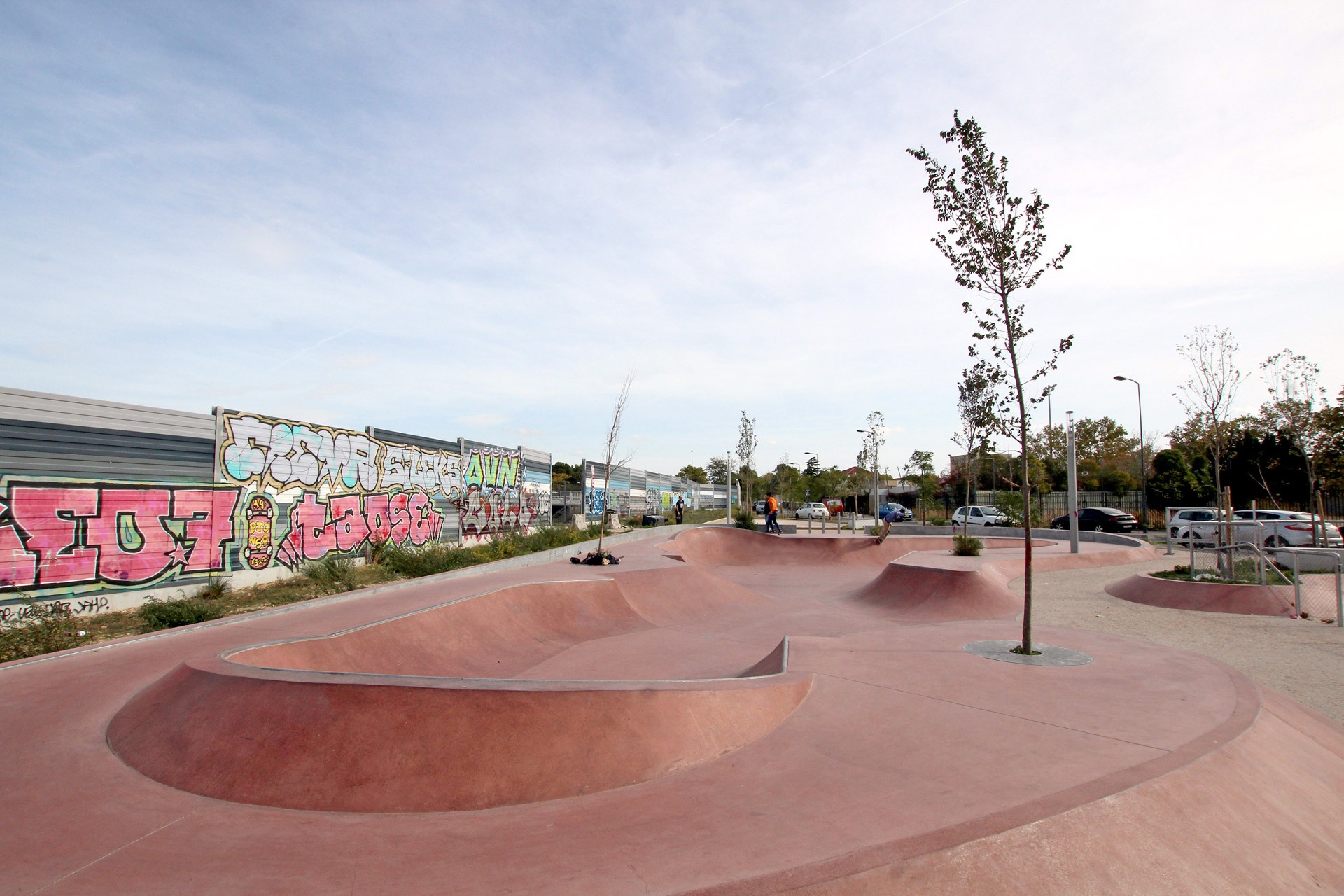 Les Lauriers Bowl Marseille Skate Spot 4/5