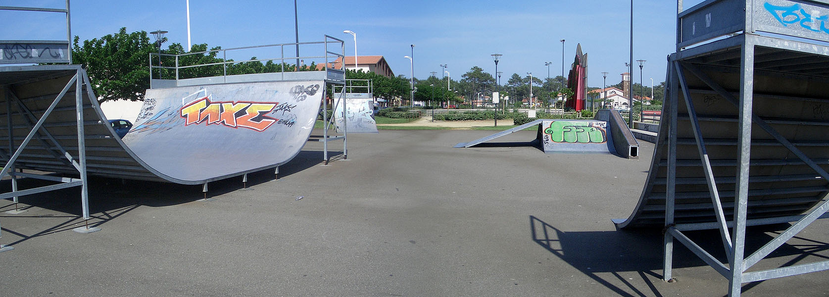 plage Skatepark Biscarrosse Skate Spot 2/5
