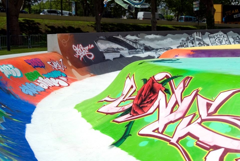 Flowpark Bowl Argenteuil Skate Spot 5/5