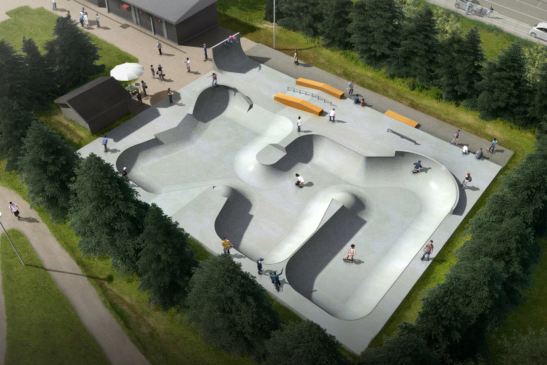 Espace Glisse Bowl Bry sur Marne Skate Spot 4/5