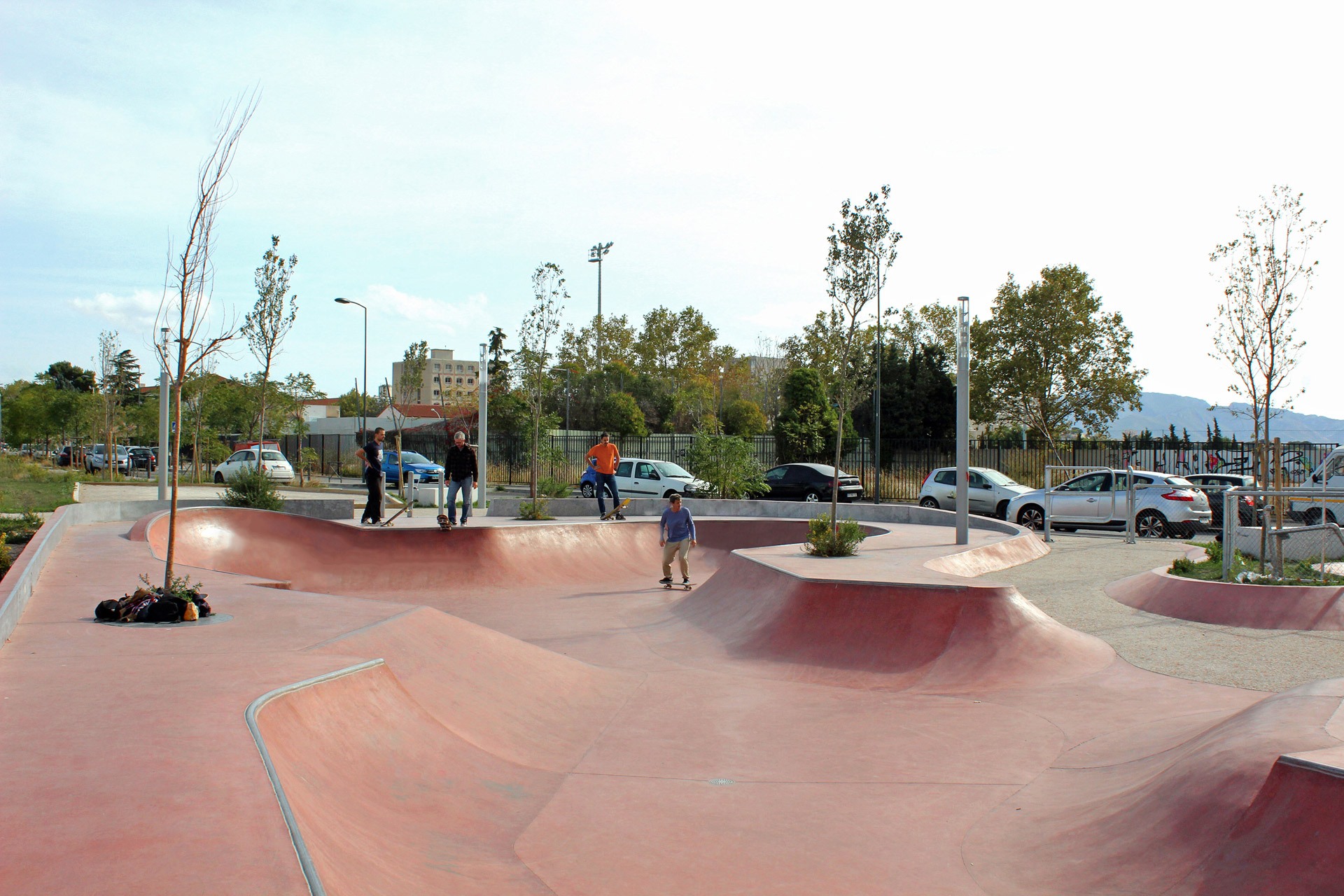 Les Lauriers Bowl Marseille Skate Spot 4/5