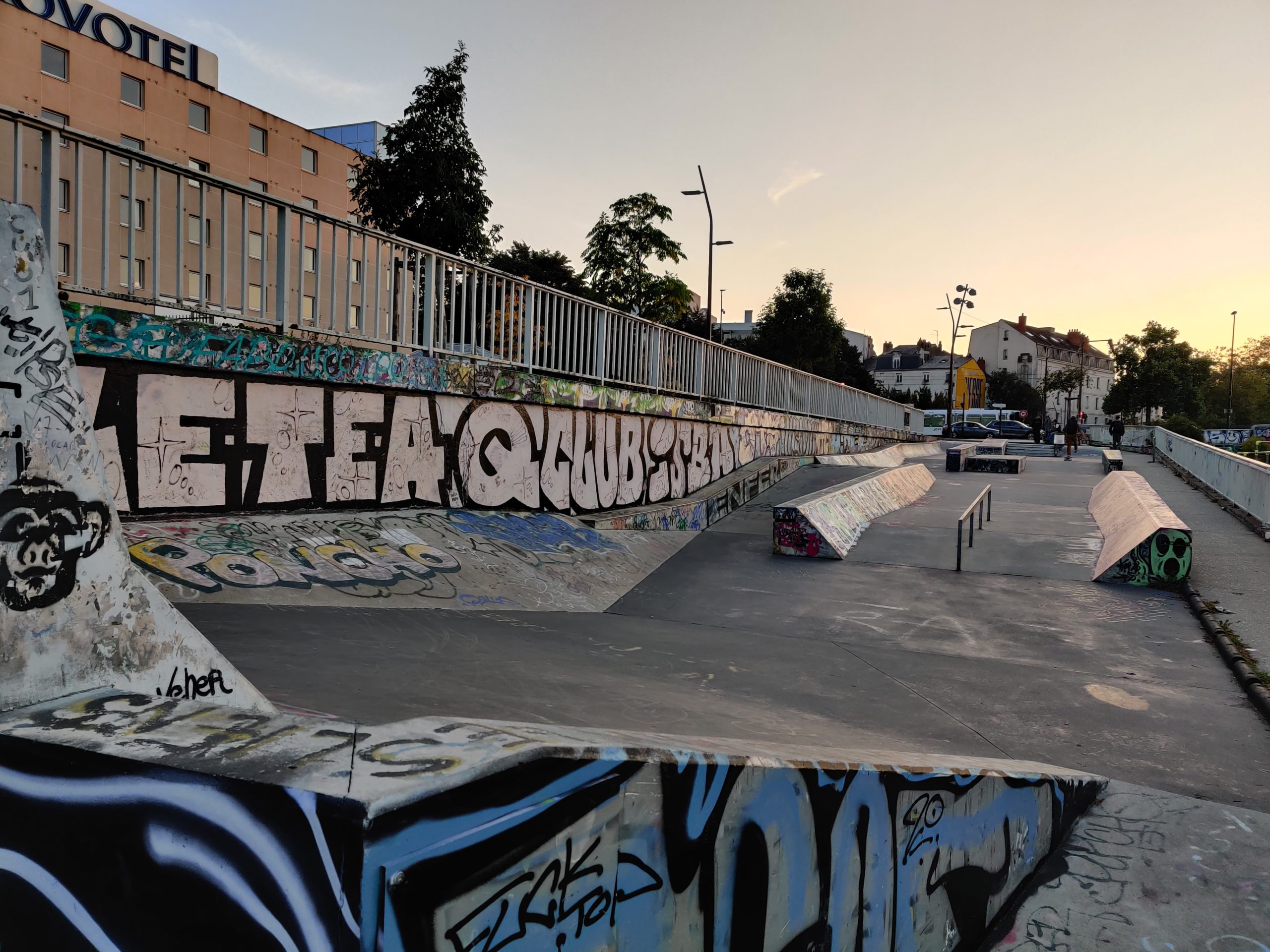 Quai Doumergue Skatepark Nantes Skate Spot 4/5