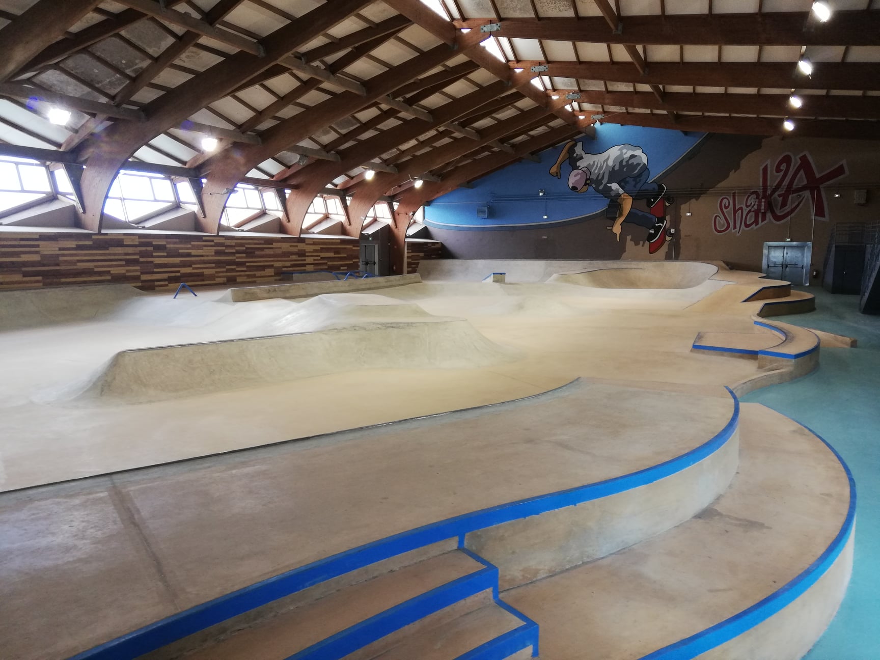 ShakaPark In Indoor Le Barcarès Skate Spot 4/5