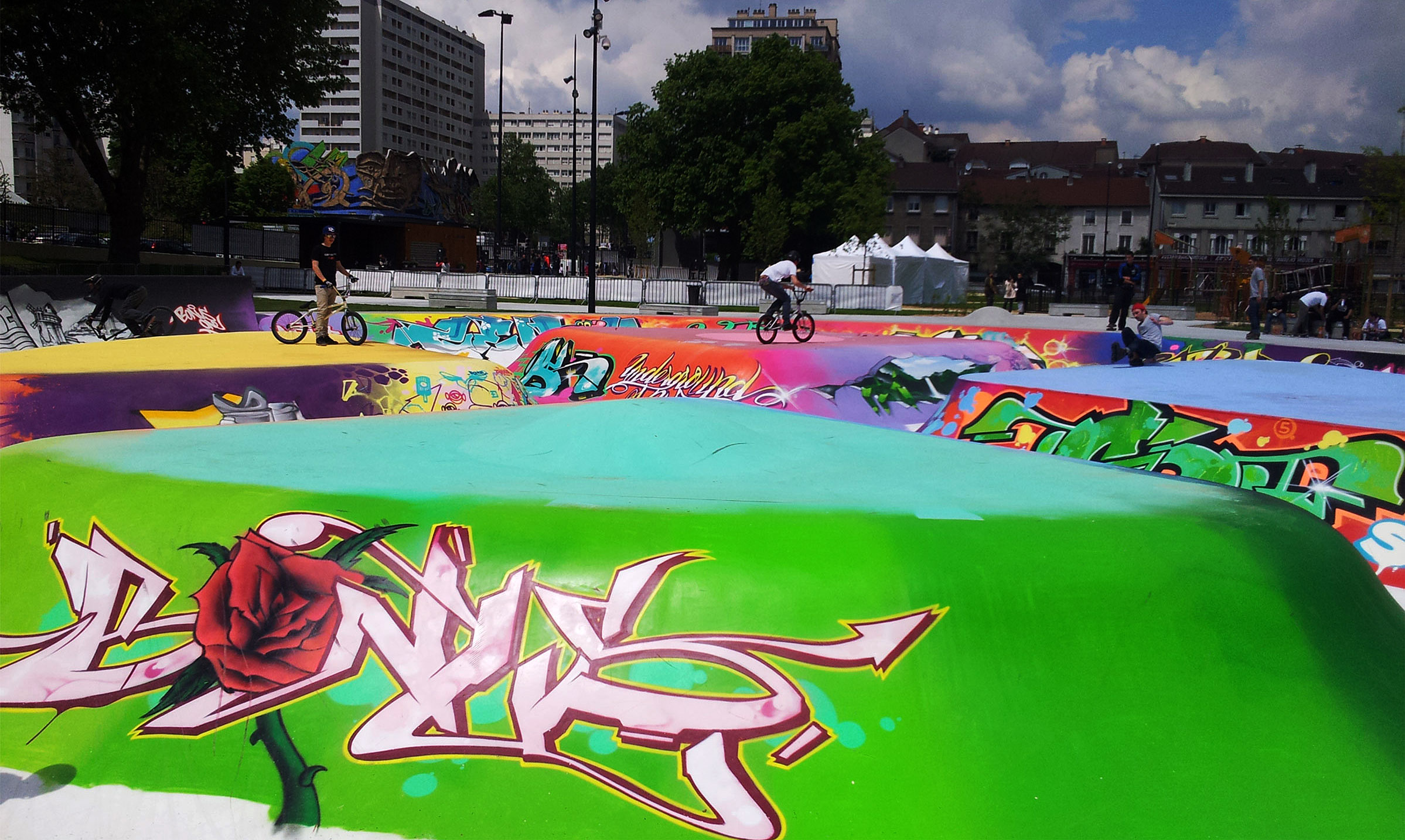 Flowpark Bowl Argenteuil Skate Spot 5/5