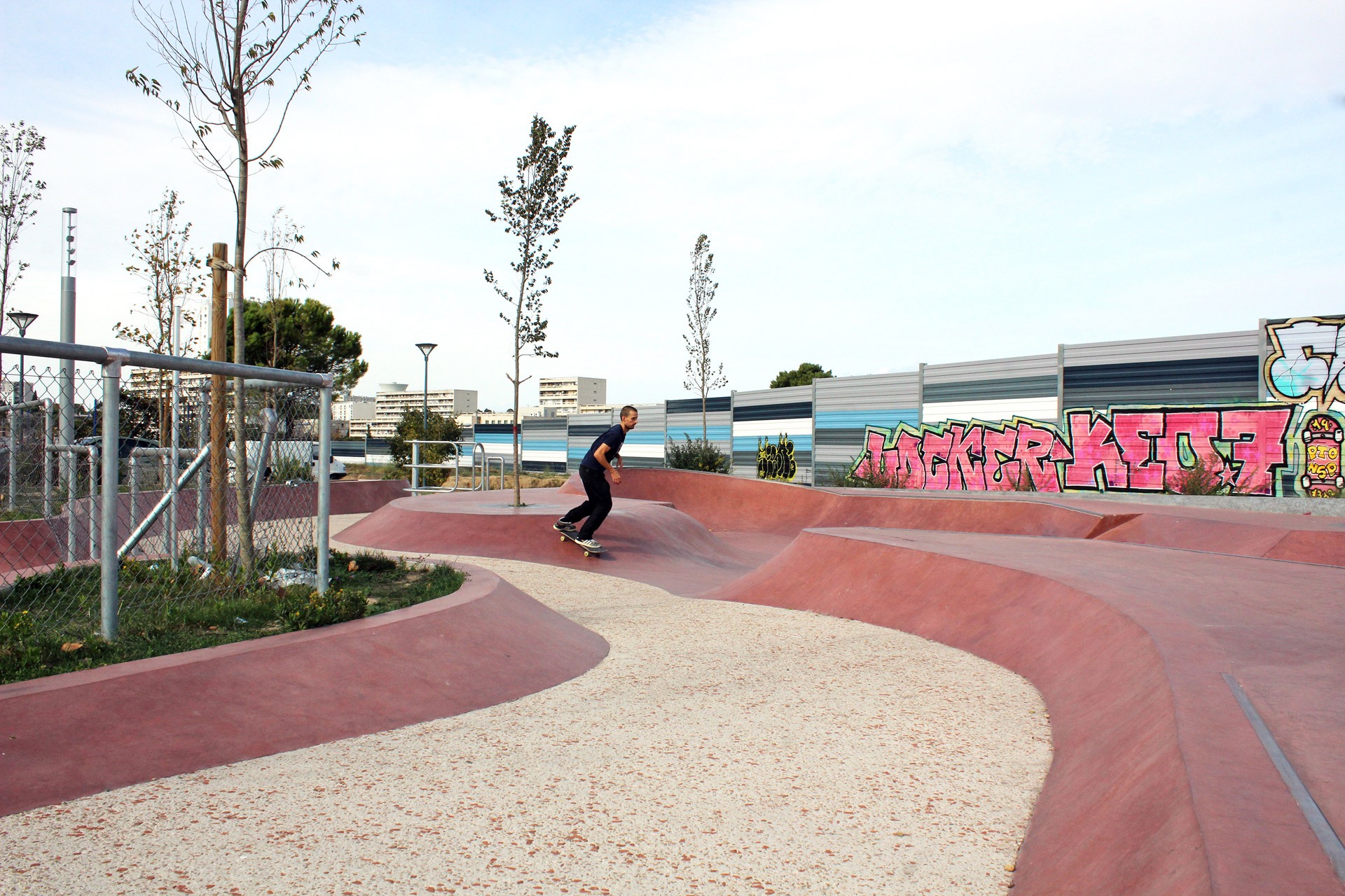 Les Lauriers Bowl Marseille Skate Spot 4/5