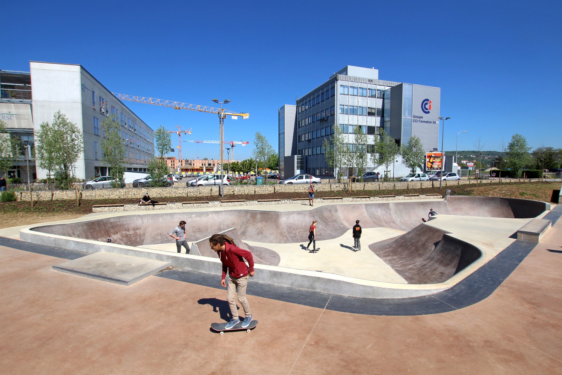 Rives de Meurthe Skatepark Nancy Skate Spot 5/5