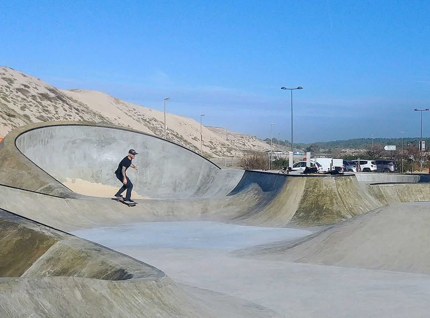 Le Penon Bowl Seignosse Skate Spot 5/5