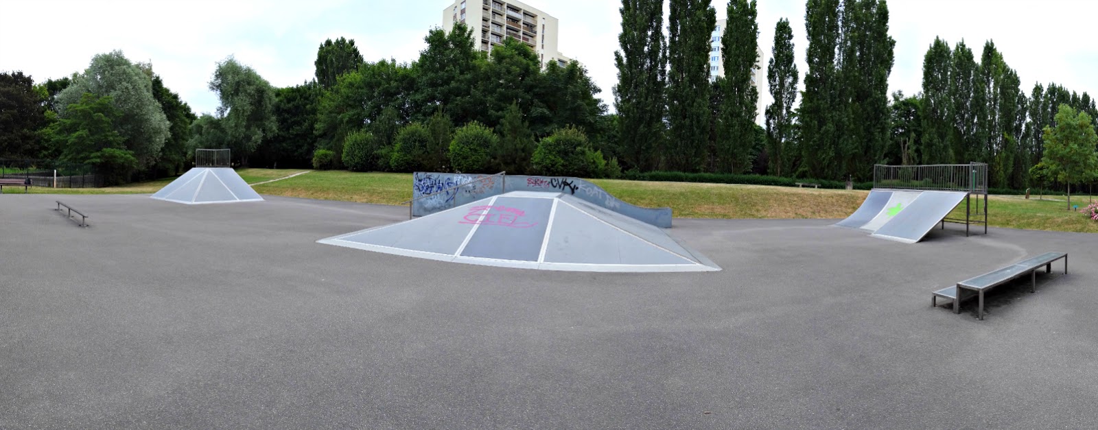Antony Pajeaud Skatepark Verrières le Buisson Skate Spot 2/5