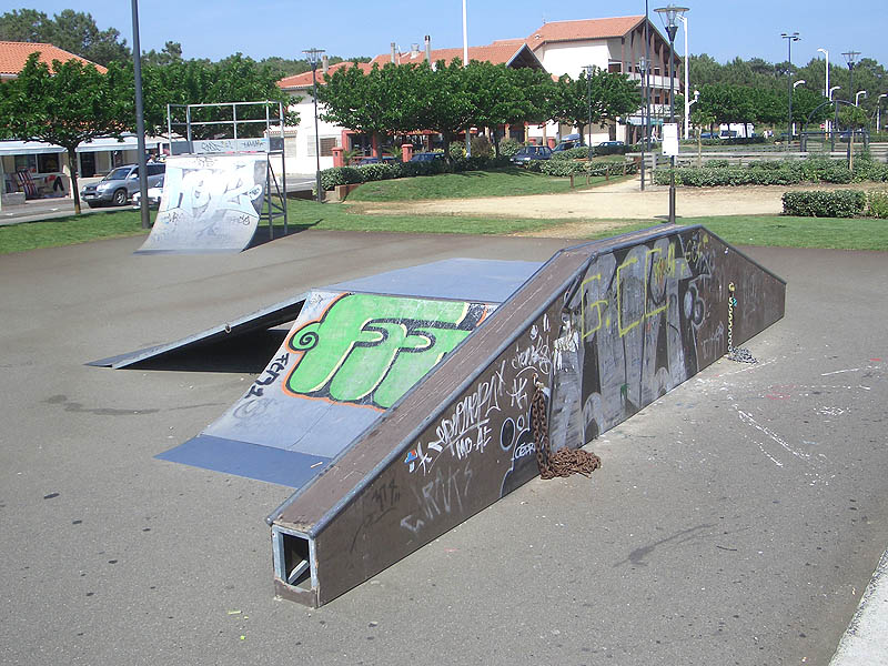 plage Skatepark Biscarrosse Skate Spot 2/5