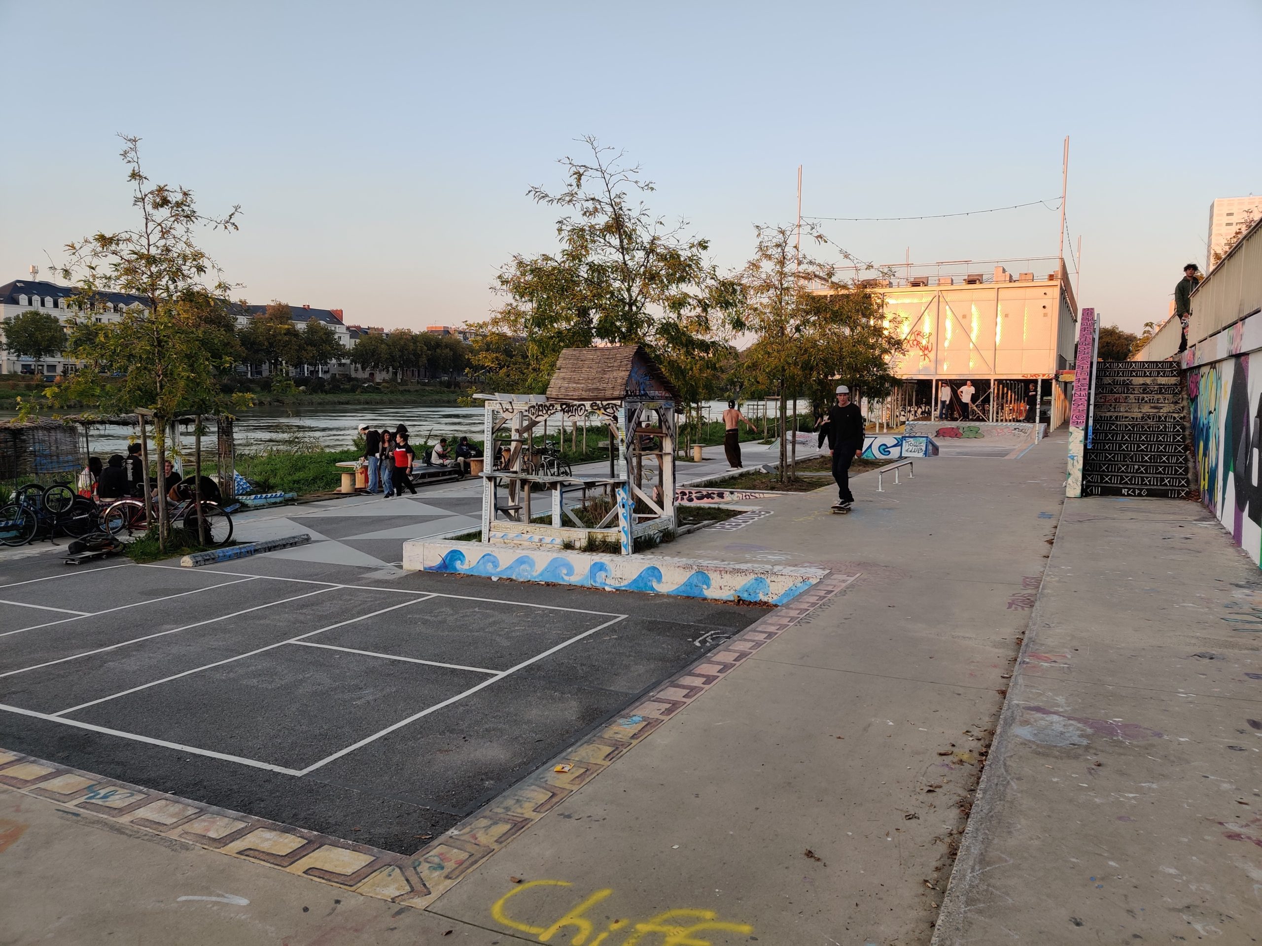 Quai Doumergue Skatepark Nantes Skate Spot 4/5